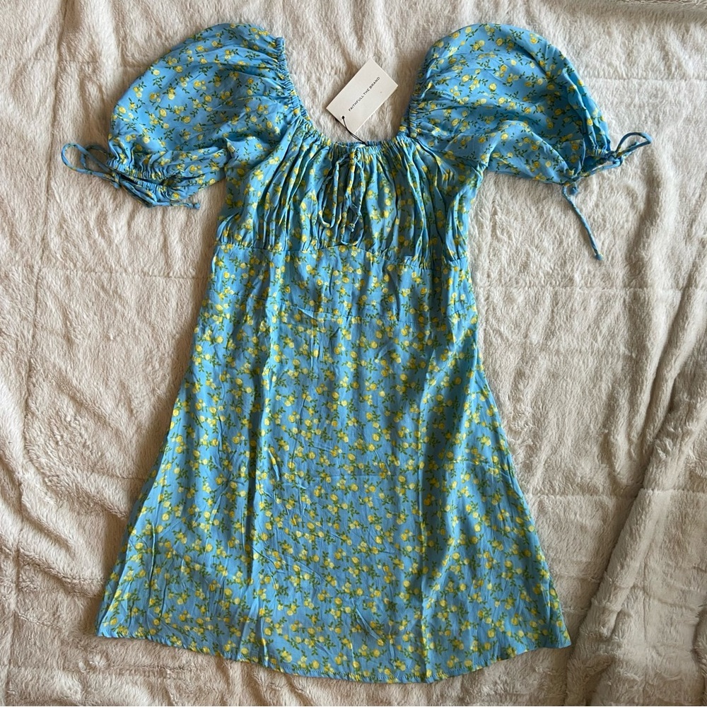 Faithfull the Brand Thea Mini Dress, US 2 - Picture 3 of 10